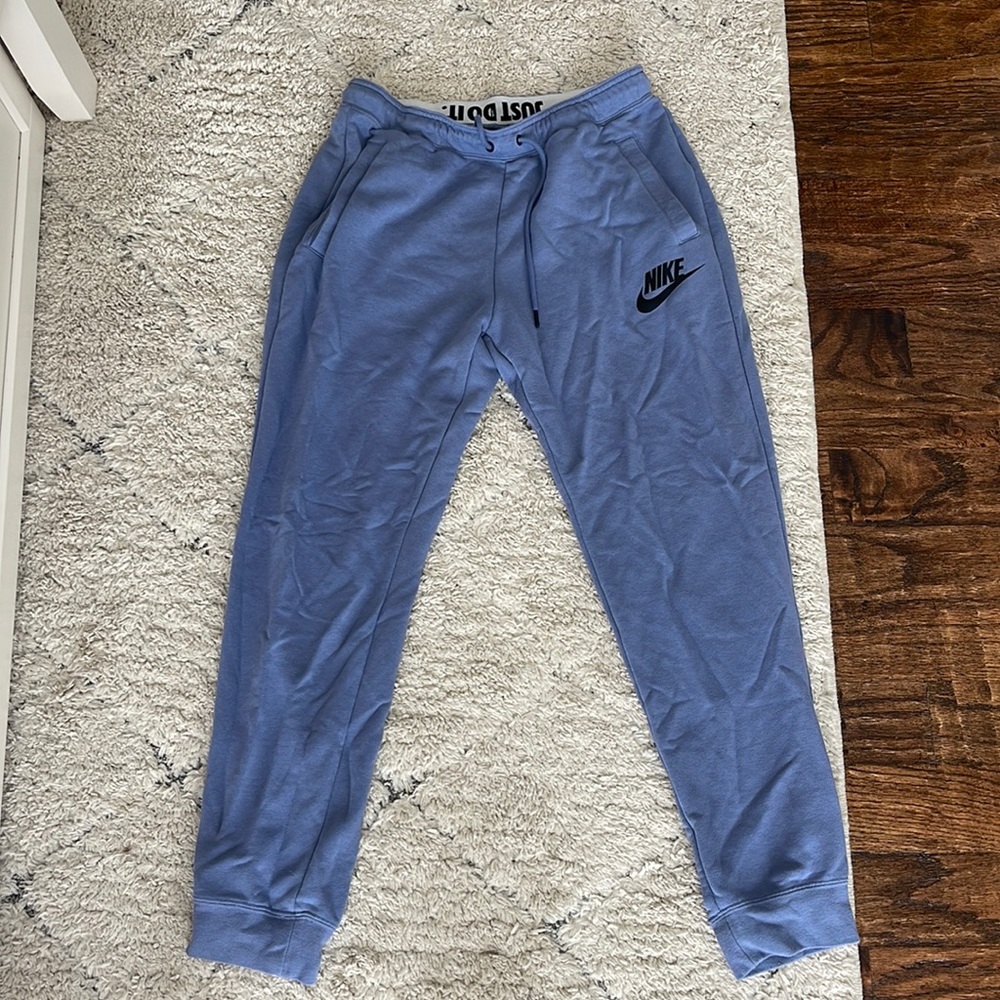 Nike purple/blue sweatpants